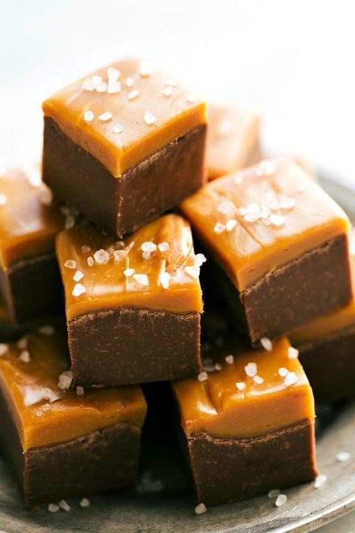 Chocolate Caramel Fudge