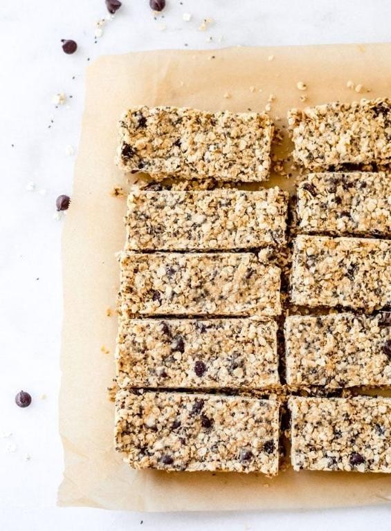 Chocolate Chip Chia Seed Bars