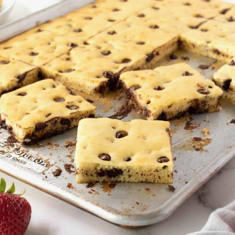 Chocolate Chip Pancake Squares