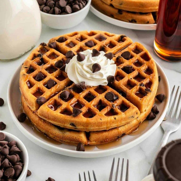 Chocolate Chip Waffles