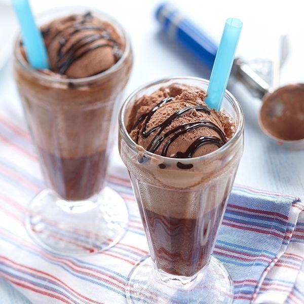 Chocolate Ice Cream Cola Float