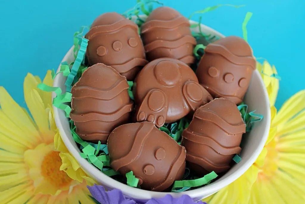 Chocolate Peanut Butter Candy Mold Treats