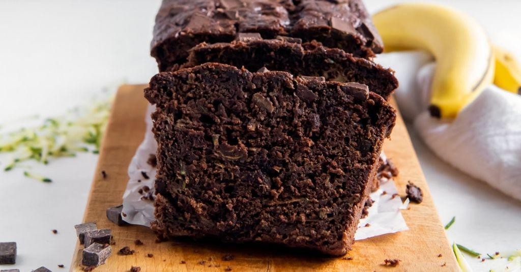 Chocolate Zucchini Banana Bread