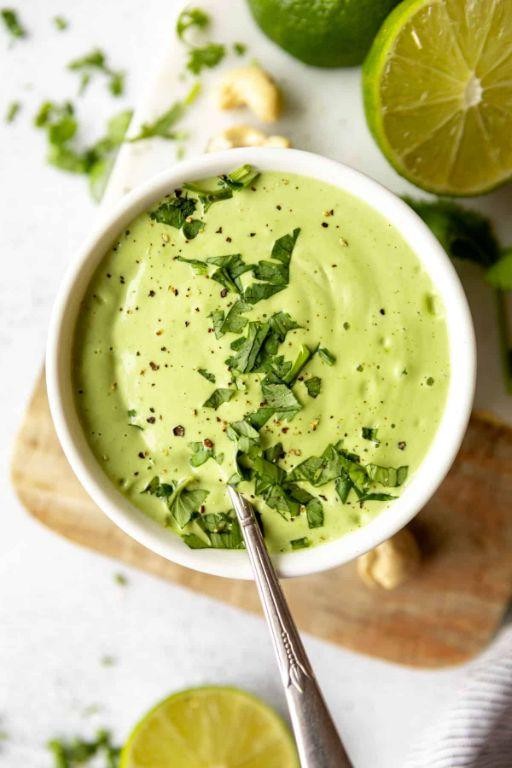 Cilantro Lime Cashew Dressing