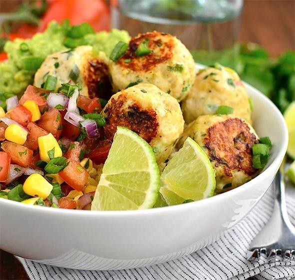 Cilantro Lime Satin Balls