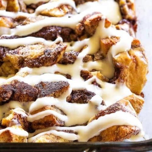 Cinnamon Roll Breakfast Bake