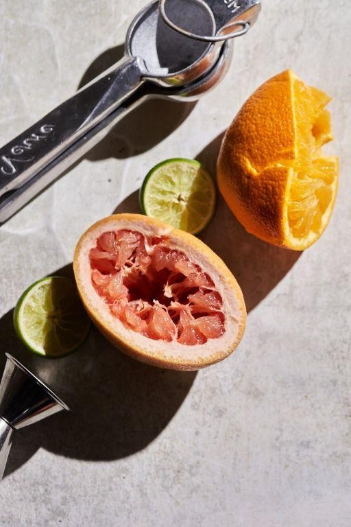 Citrus Sunrise with Grapefruit and Lime