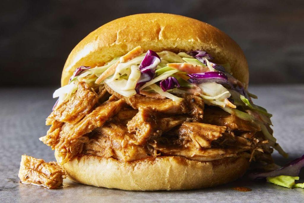 Classic BBQ Pulled Chicken Sandwich