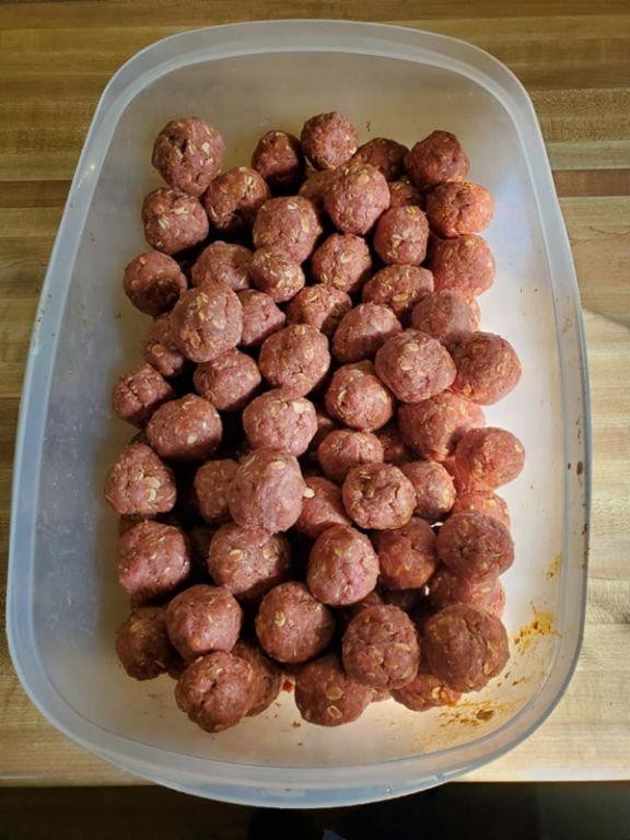 Classic Beef Satin Balls