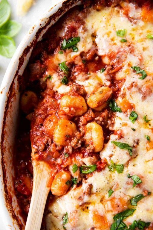 Classic Beef and Gnocchi Casserole
