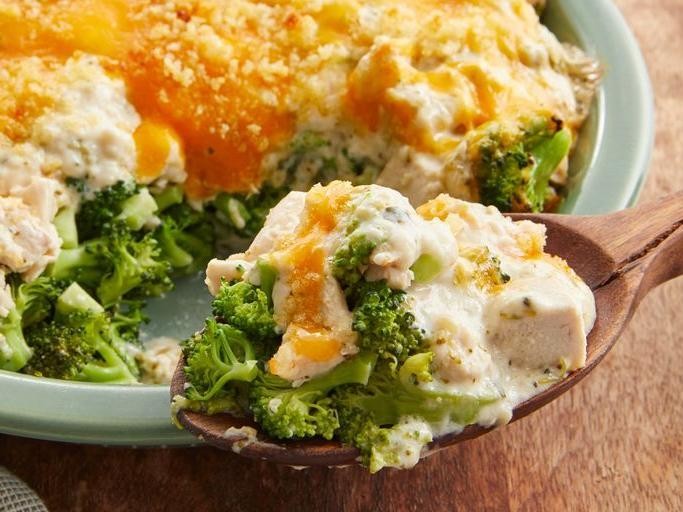 Classic Chicken Divan with Broccoli and Cheese