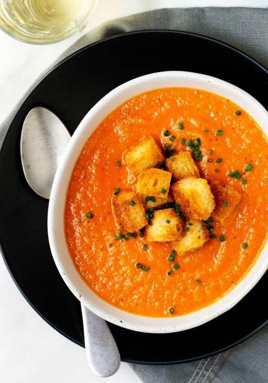 Classic Creamy Tomato Bisque