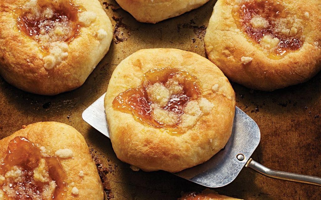 Classic Czech Kolache with Apricot Filling