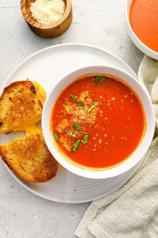 Classic Homemade Tomato Soup