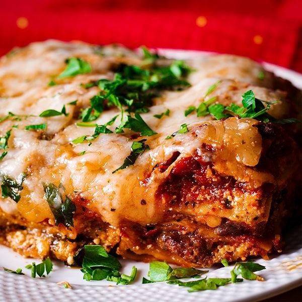 Classic Lasagna with Homemade Marinara