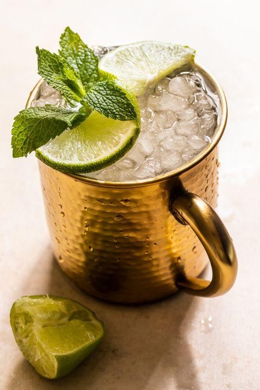 Classic Moscow Mule with Fresh Lime