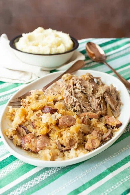 Classic Pork and Sauerkraut Casserole