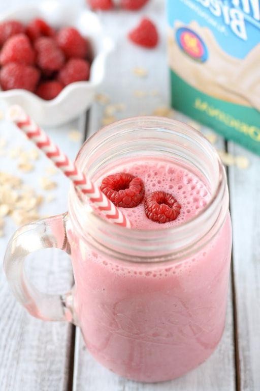 Classic Raspberry Banana Smoothie