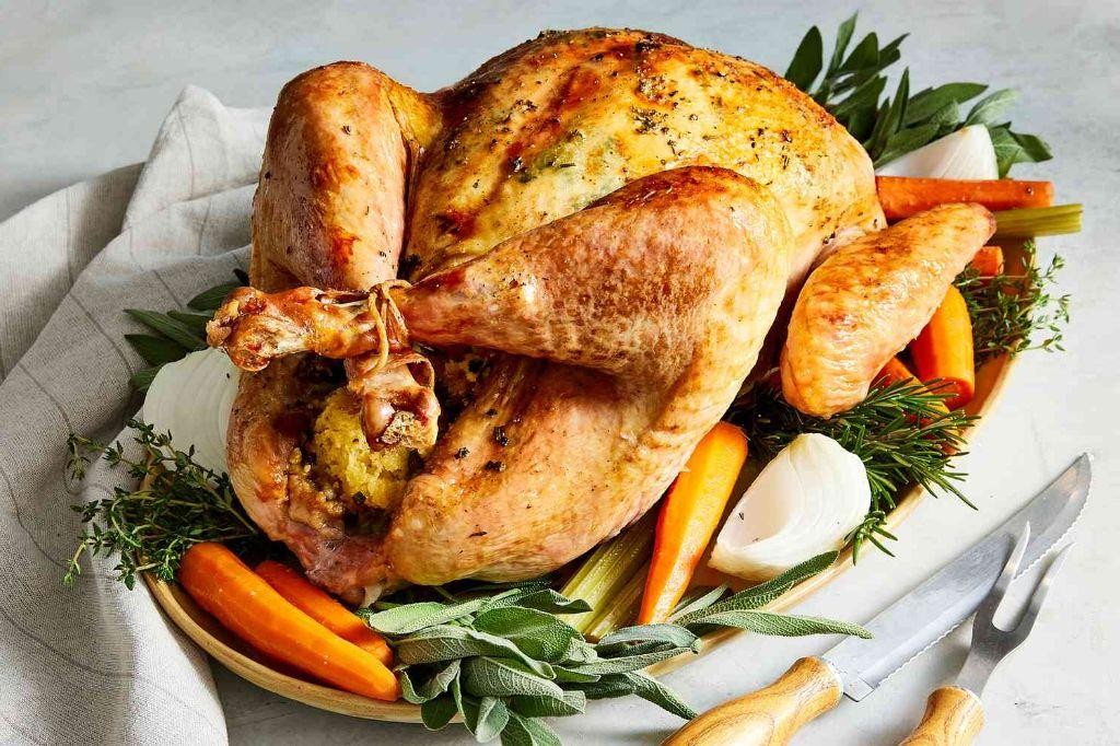 Classic Roast Turkey with Herb Butter