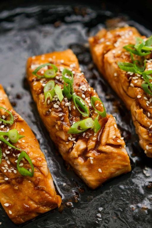 Classic Teriyaki Glazed Salmon