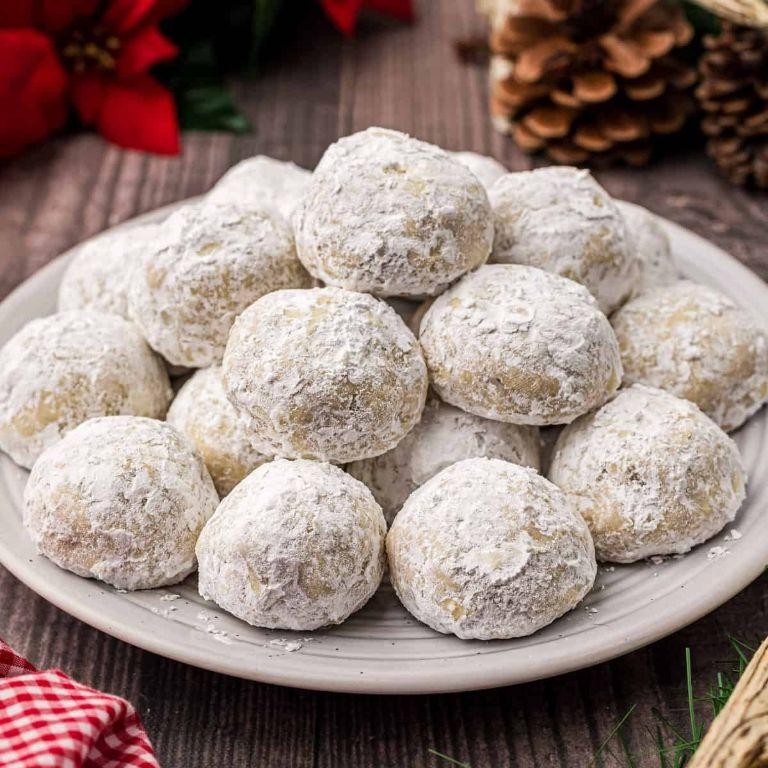 Classic Vanilla Snowball Cookies