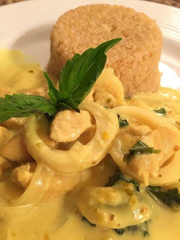Coconut Curry Hearts of Palm Noodles