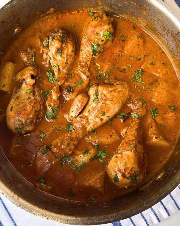 Coconut Curry Saucy Chicken Drumsticks