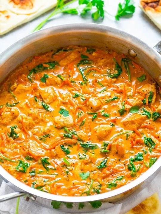 Coconut Ginger Chicken Curry