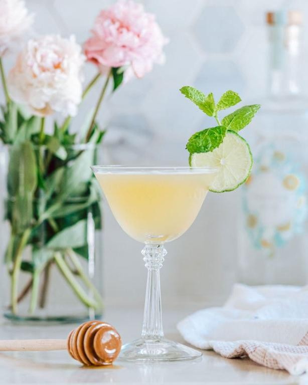 Coconut Lime Vodka Gimlet