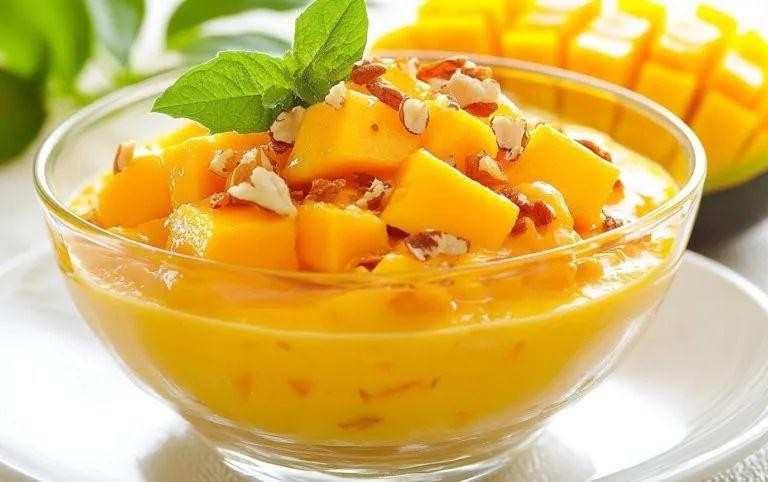 Coconut Mango Cream Delight