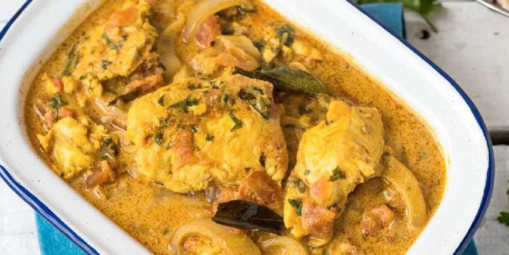 Coconut Milk Roti with Curry