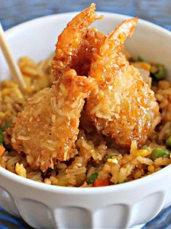 Coconut Shrimp Fried Rice