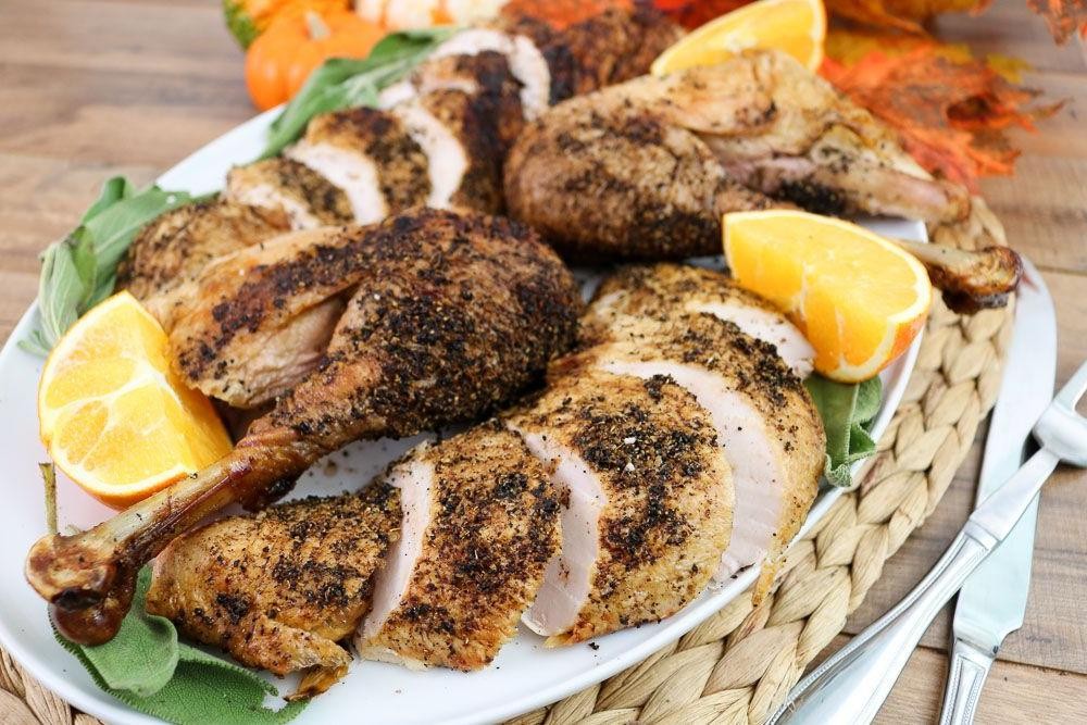 Coffee-Rubbed Smoked Turkey for Deep Flavor