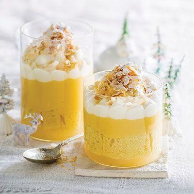 Cool Whip and Mango Puree Parfait