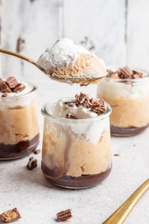Cool Whip and Peanut Butter Mousse