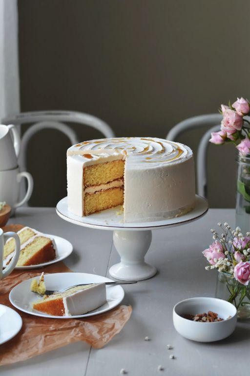 Cornbread Maple Bourbon Cake