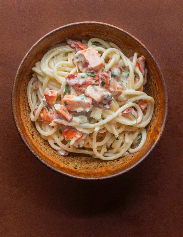 Creamy Chicken of the Woods Pasta