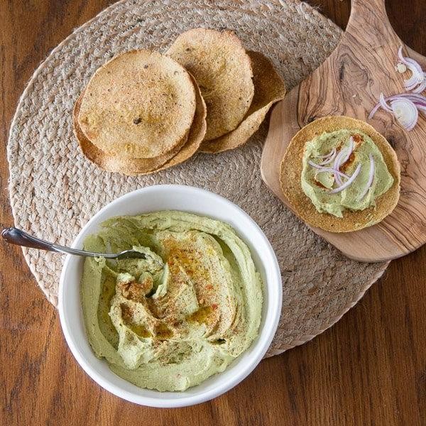 Creamy Dried Fava Bean Hummus