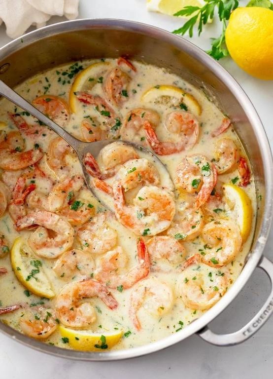 Creamy Garlic Shrimp Casserole