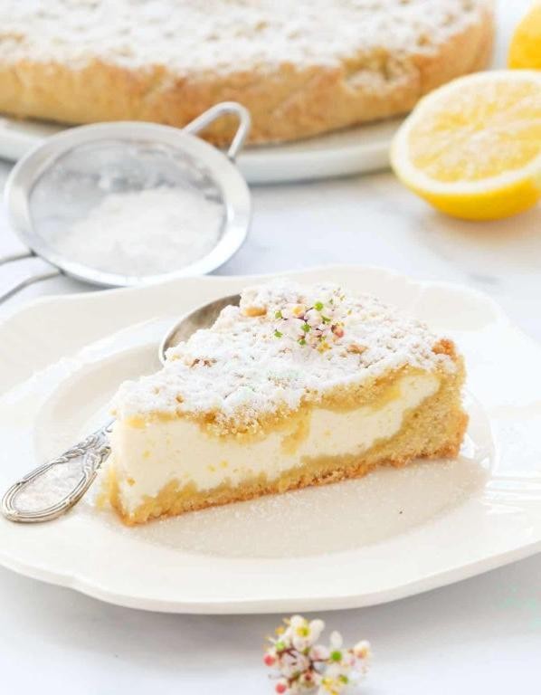 Creamy Lemon Ricotta Cake