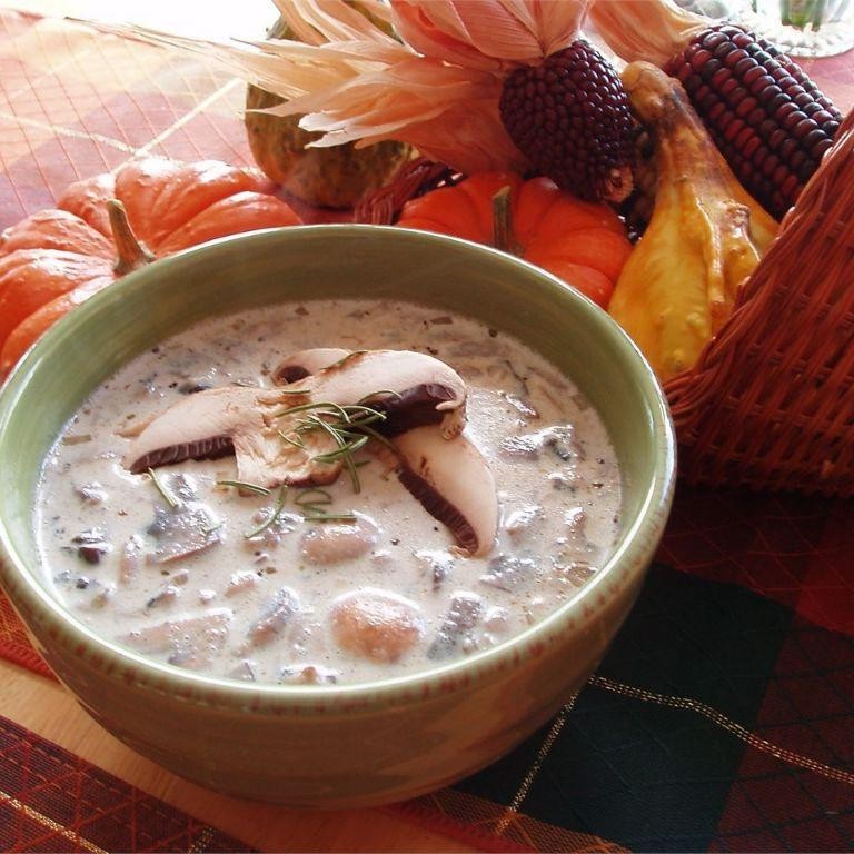 Creamy Portobello Mushroom Soup