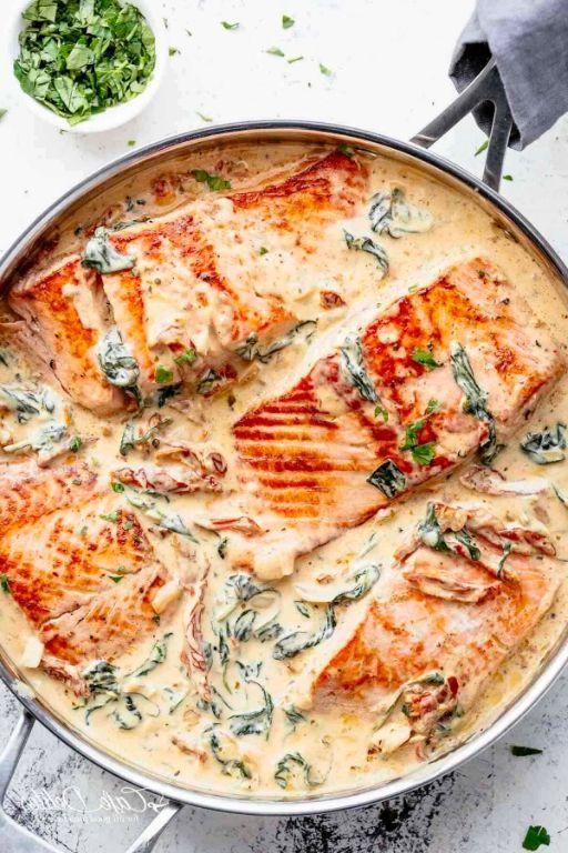 Creamy Tuscan Garlic Butter Salmon
