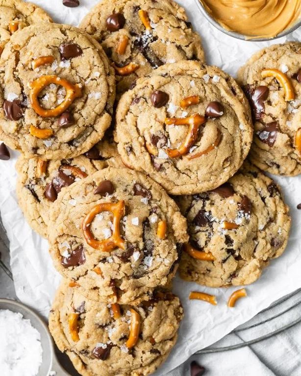 Crisco Peanut Butter Pretzel Cookies
