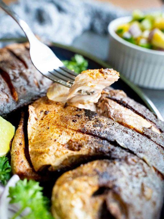 Crispy Fried Pompano with Spicy Mayo