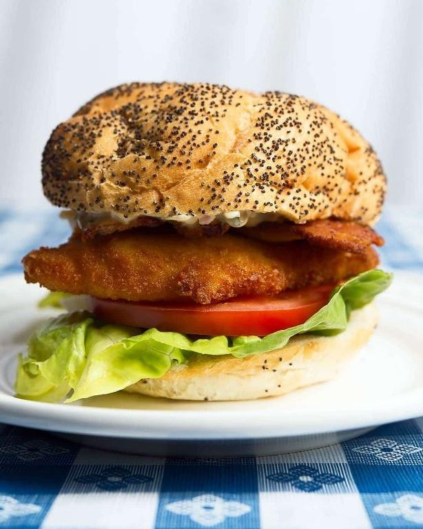 Crispy Rockfish Sandwich with Tartar Sauce