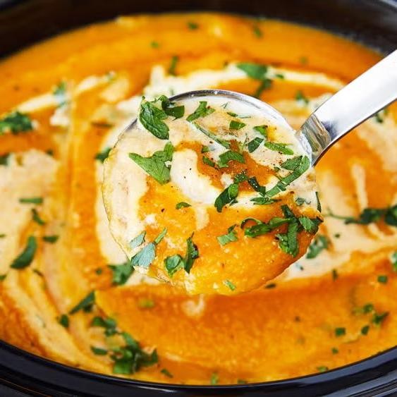 Crock Pot Butternut Squash Soup