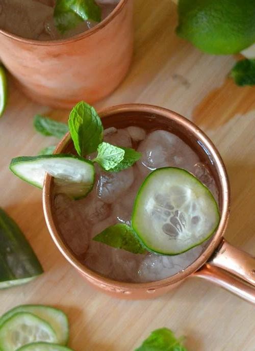 Cucumber Mint Moscow Mule