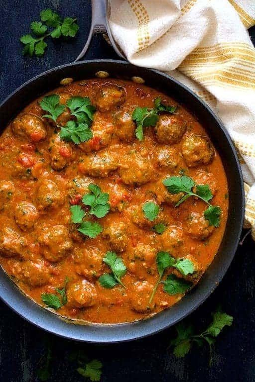 Curry-Spiced Satin Balls