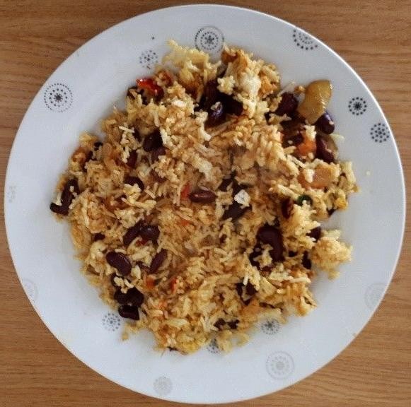 Dal Bhat with Bhuteko Bhat (Fried Rice)