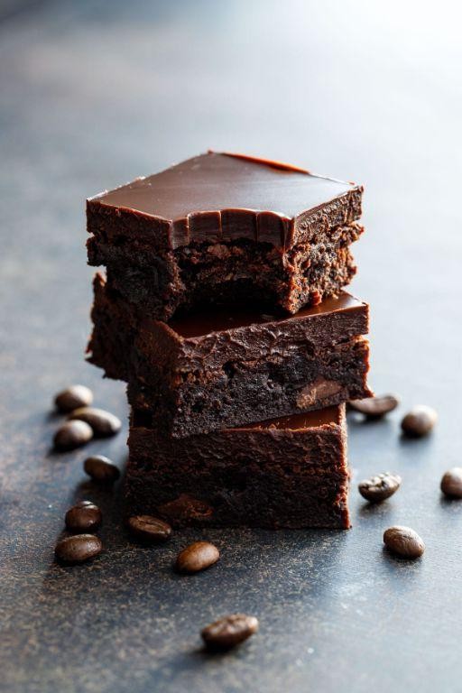 Dark Chocolate Espresso Brownies